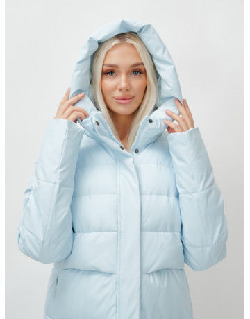 Тёплый длинный пуховик для молодёжи