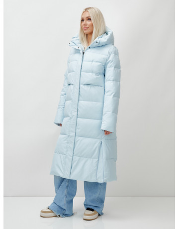 Тёплый длинный пуховик для молодёжи