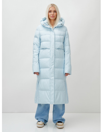 Тёплый длинный пуховик для молодёжи