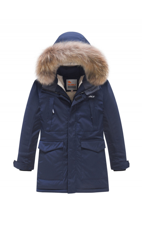 Зимняя парка для мальчика Valianly: стиль и защита в активном отдыхе
