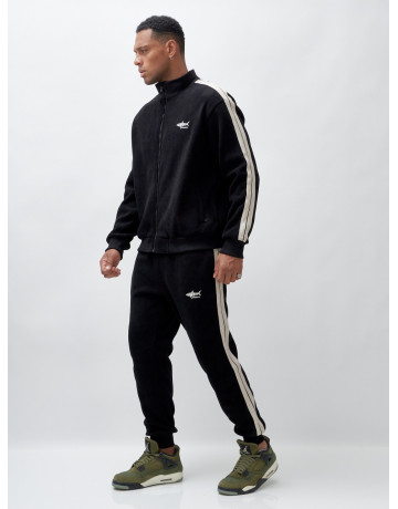 Мужской спортивный утеплённый костюм с начёсом для активного отдыха.