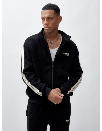 Мужской спортивный утеплённый костюм с начёсом для активного отдыха.