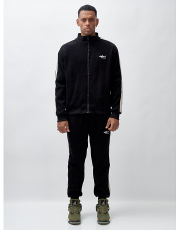 Мужской спортивный утеплённый костюм с начёсом для активного отдыха.