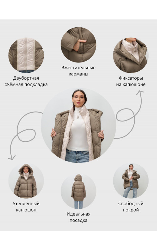 Женская зимняя куртка с капюшоном: стиль и комфорт для холодной зимы
