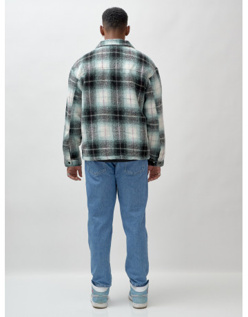 Ворсистая шерстяная куртка-рубашка для комфортных прогулок (S-3XL)