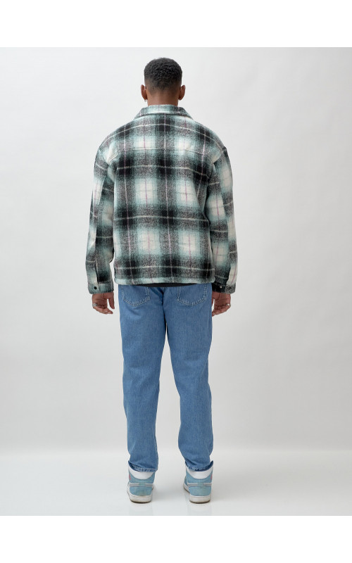 Ворсистая шерстяная куртка-рубашка для комфортных прогулок (S-3XL)