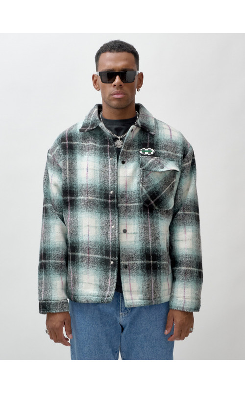 Ворсистая шерстяная куртка-рубашка для комфортных прогулок (S-3XL)