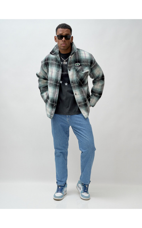 Ворсистая шерстяная куртка-рубашка для комфортных прогулок (S-3XL)