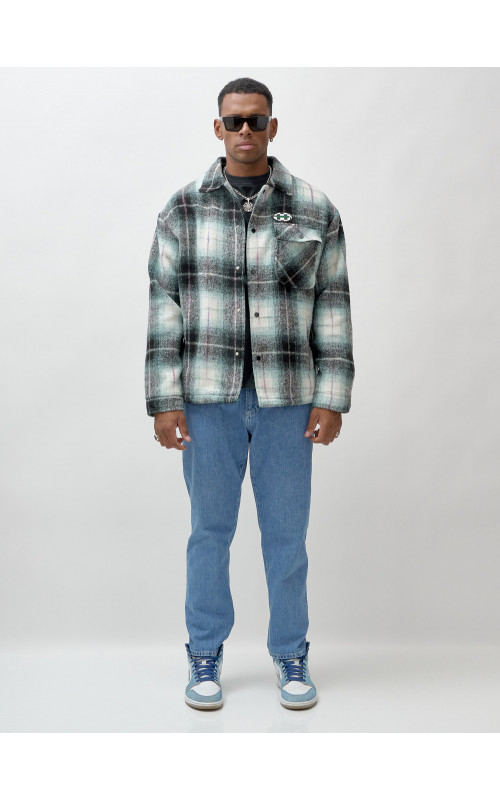 Ворсистая шерстяная куртка-рубашка для комфортных прогулок (S-3XL)