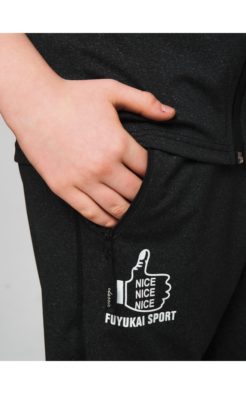 Летний спортивный костюм для мальчика с капюшоном