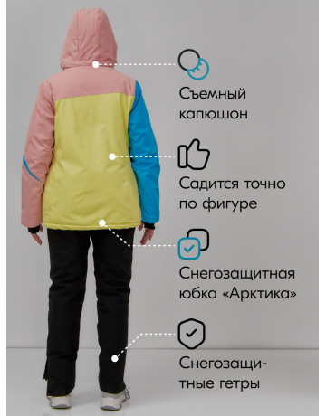 Женский горнолыжный костюм для зимы