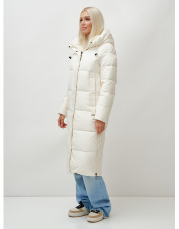 Зимний женский пуховик с капюшоном