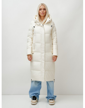 Зимний женский пуховик с капюшоном