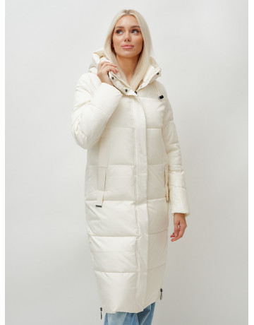 Зимний женский пуховик с капюшоном