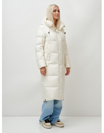 Зимний женский пуховик с капюшоном