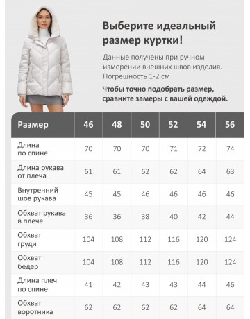 Женский зимний пуховик «Модный» с мехом.