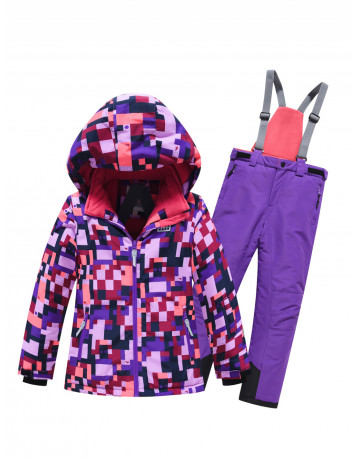 Зимний лыжный костюм для девочек: защита от холода и комфорт на склоне