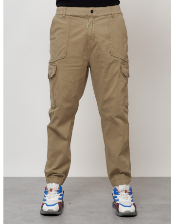 Мужские брюки карго зауженного кроя.