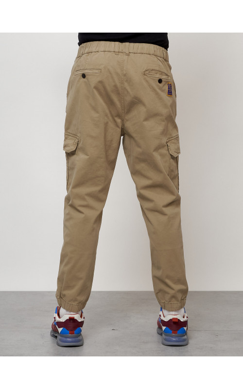 Мужские брюки карго зауженного кроя.