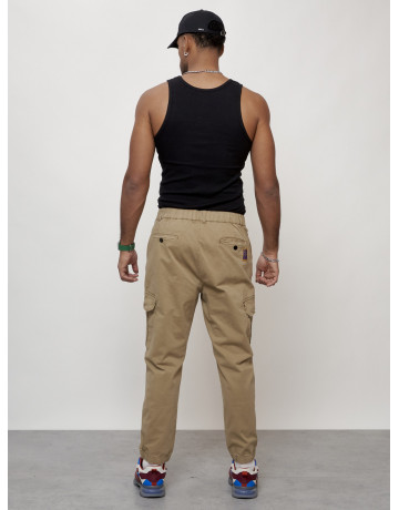 Мужские брюки карго зауженного кроя.