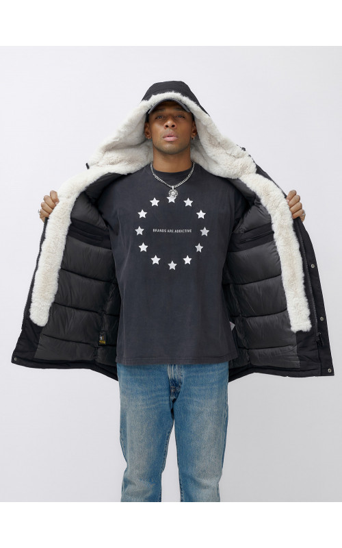 Мужская зимняя парка для активного отдыха