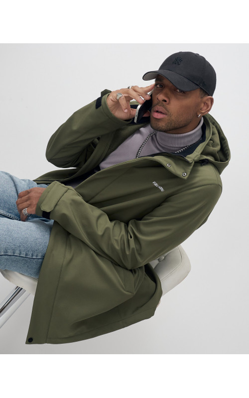 Спортивная парка для мужчин с капюшоном