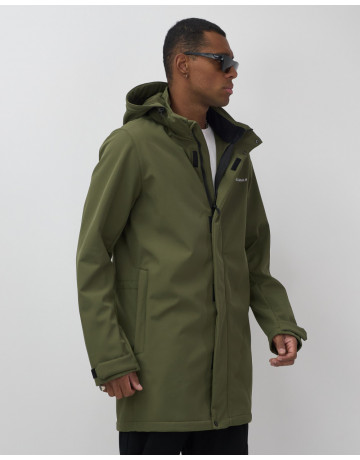 Спортивная парка для мужчин с капюшоном