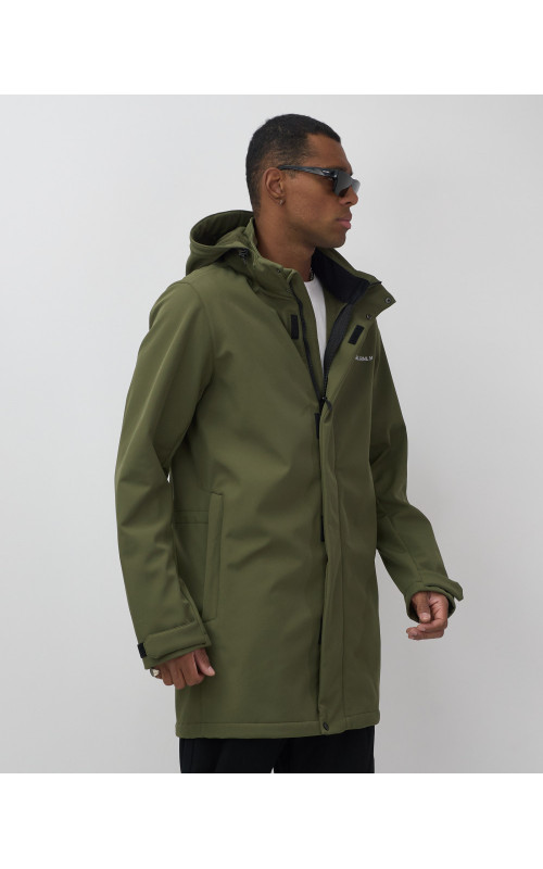 Спортивная парка для мужчин с капюшоном