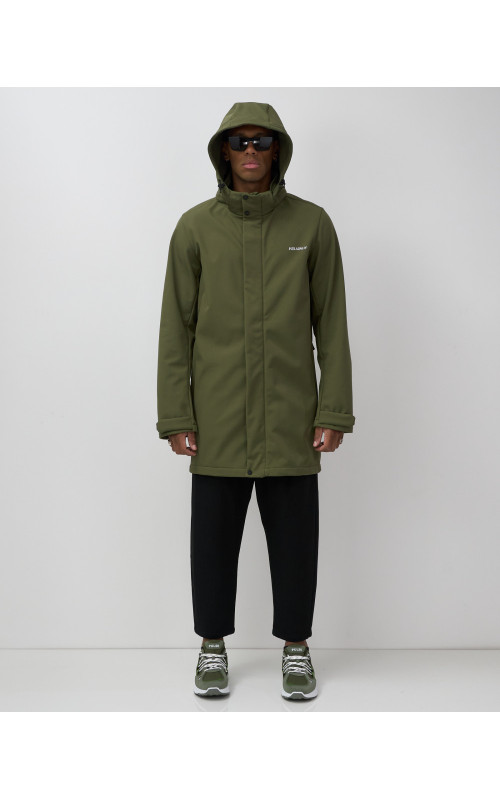 Спортивная парка для мужчин с капюшоном