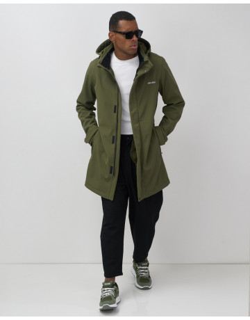 Спортивная парка для мужчин с капюшоном