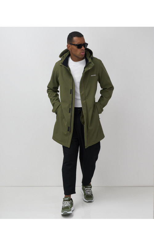 Спортивная парка для мужчин с капюшоном