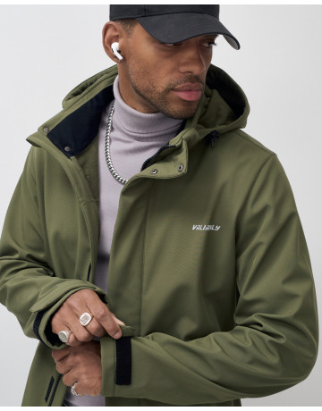Спортивная парка для мужчин с капюшоном
