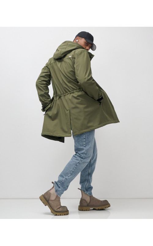 Спортивная парка для мужчин с капюшоном