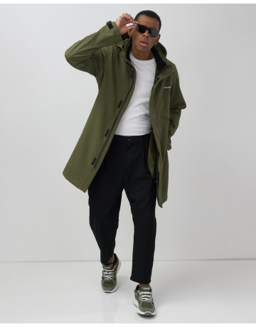 Спортивная парка для мужчин с капюшоном