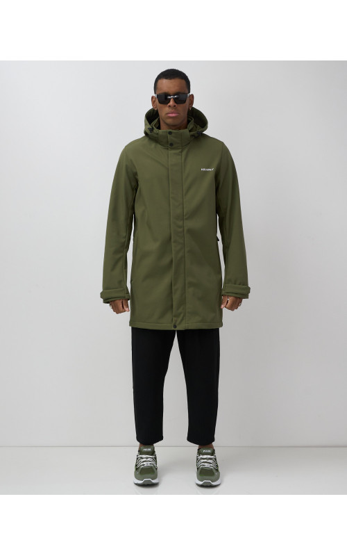 Спортивная парка для мужчин с капюшоном