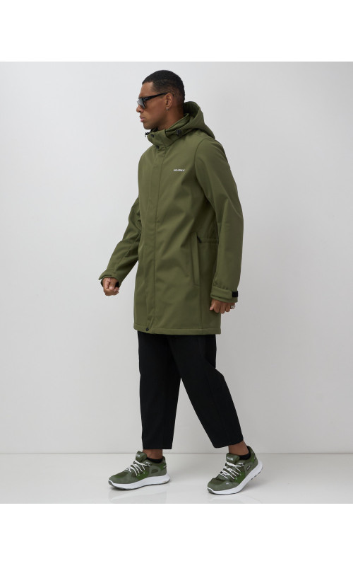 Спортивная парка для мужчин с капюшоном