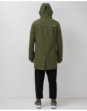 Спортивная парка для мужчин с капюшоном