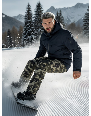 Мужской горнолыжный костюм MTFORCE для зимы.