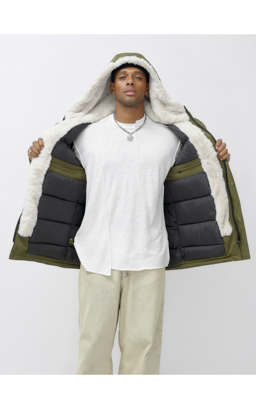 Мужская зимняя парка для активного отдыха