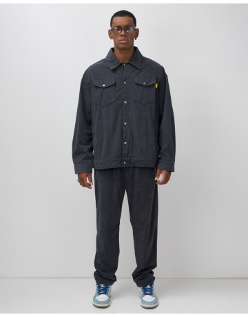 Мужской велюровый спортивный костюм для весны и лета