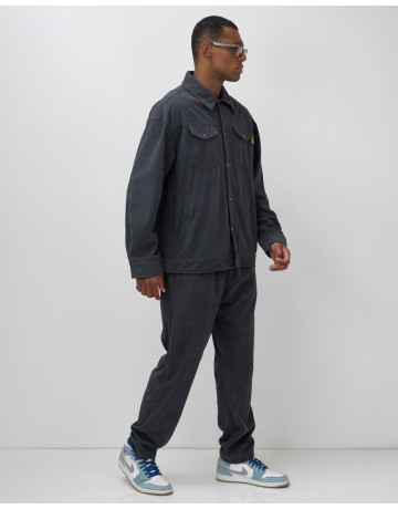 Мужской велюровый спортивный костюм для весны и лета