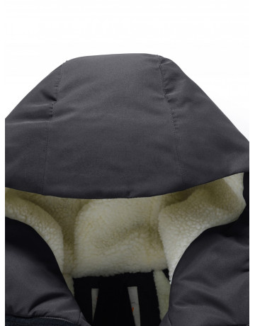 Мужская зимняя парка с капюшоном для активного отдыха