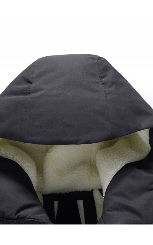 Мужская зимняя парка с капюшоном для активного отдыха