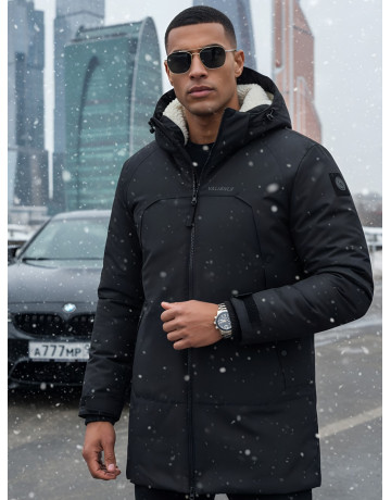 Мужская зимняя парка с капюшоном для активного отдыха