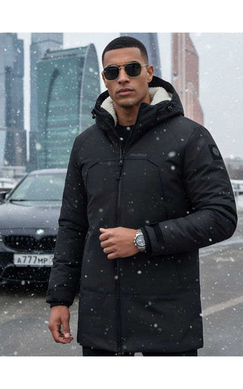 Мужская зимняя парка с капюшоном для активного отдыха