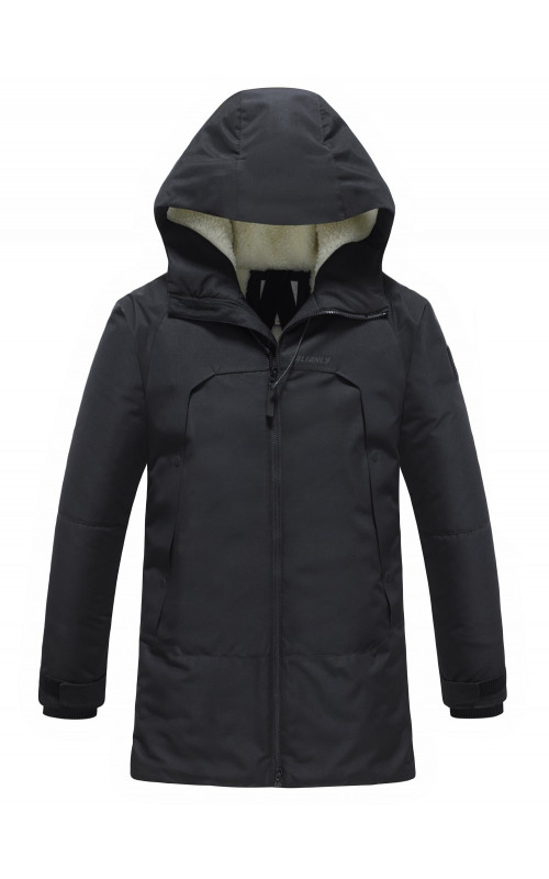 Мужская зимняя парка с капюшоном для активного отдыха