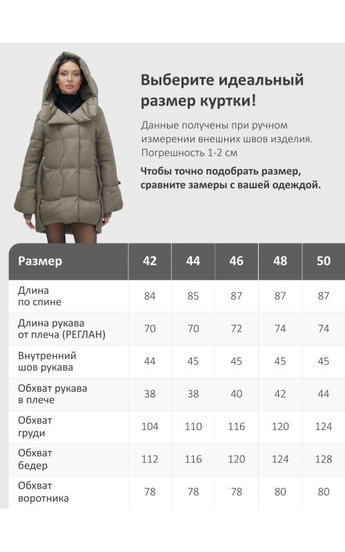 Зимний женский пуховик с капюшоном для холодного сезона.