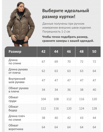 Пуховик для городской леди с мехом песца, защита от влаги и ветра.