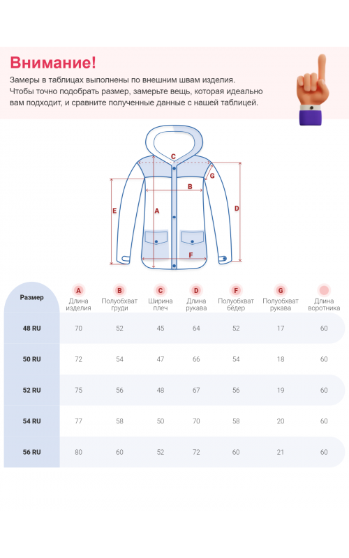 Мужская зимняя парка для активного отдыха