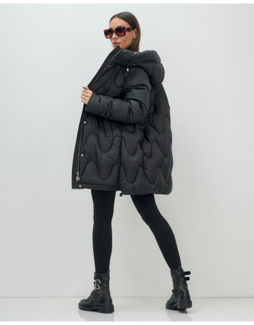 Женский зимний пуховик «Модный», для холодной погоды